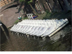 Waterfietsen Race Utrecht